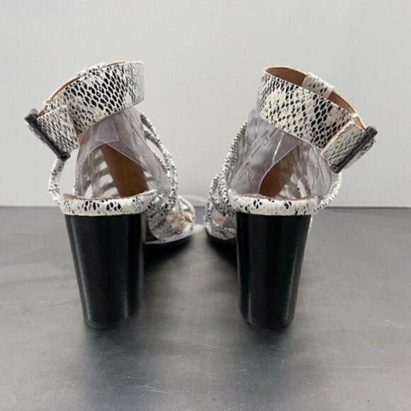 Vionic Sami Snake Sandal Strappy Block Heel Gladiator Ankle Strap Snake 9.5 M - Picture 5 of 9